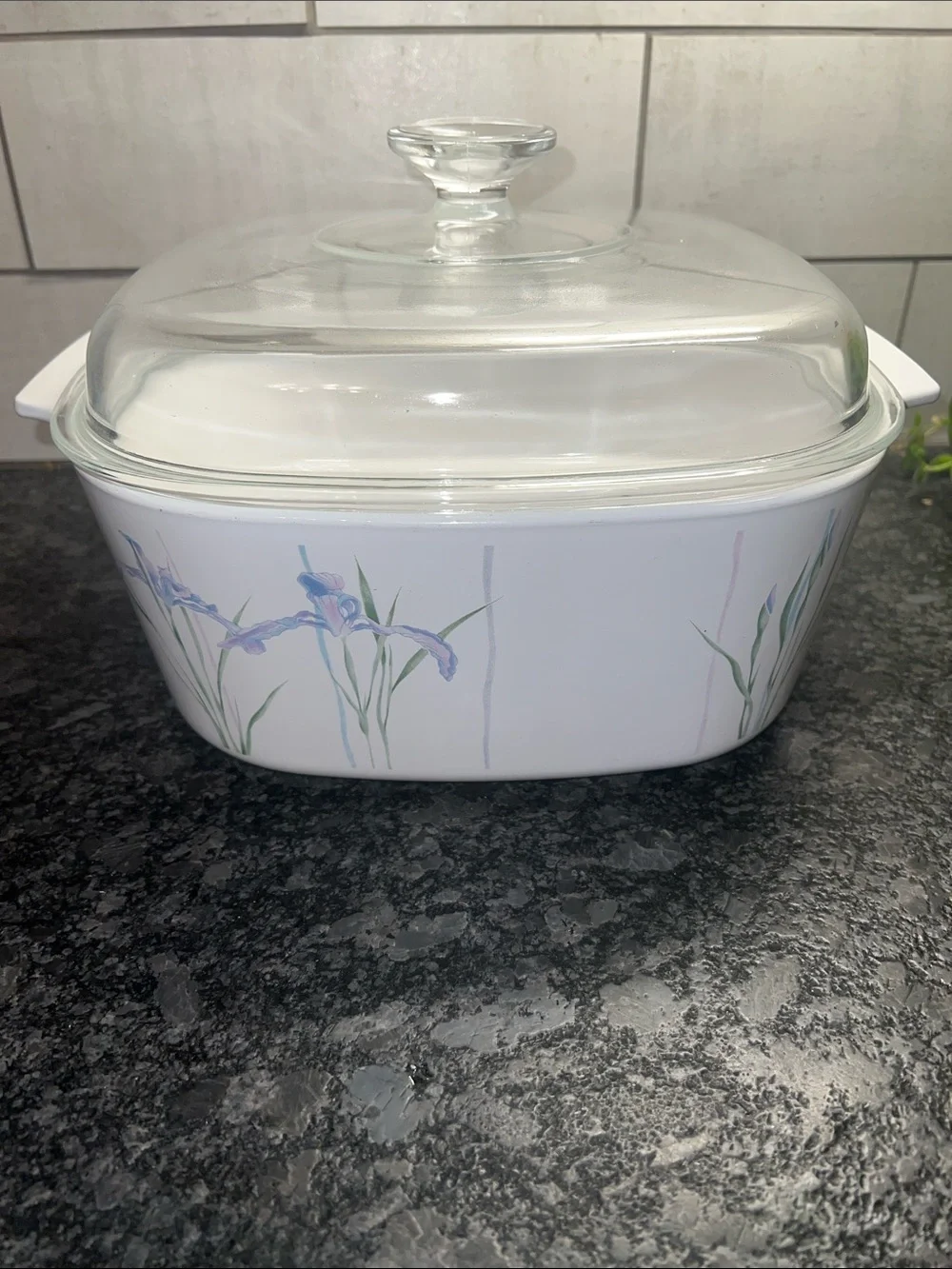 Corningware shadow iris